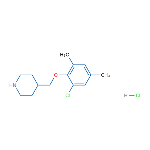 4-((2-Chloro-4,6-dimethylphenoxy)methyl)piperidine hydrochloride 1g