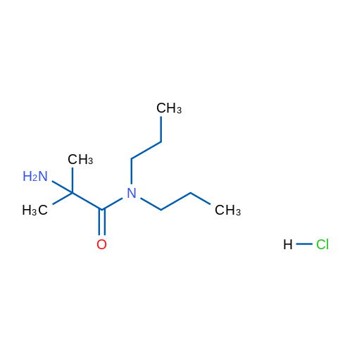 2-Amino-2-methyl-N,N-dipropylpropanamide hydrochloride 1g