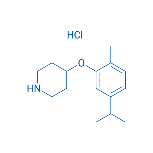 4-(5-Isopropyl-2-methylphenoxy)piperidine hydrochloride 1g