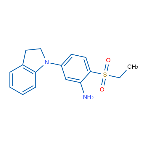2-(Ethylsulfonyl)-5-(indolin-1-yl)aniline 5g