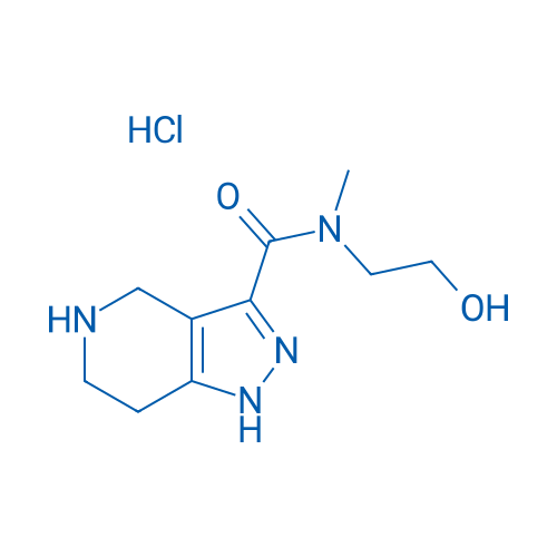 N-(2-Hydroxyethyl)-N-methyl-4,5,6,7-tetrahydro-1H-pyrazolo[4,3-c]pyridine-3-carboxamide hydrochloride 5g