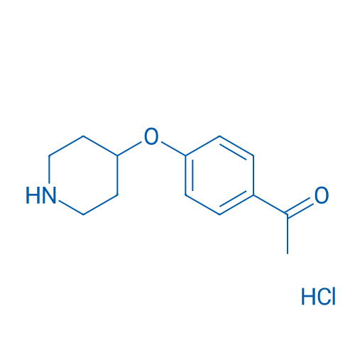 1-(4-(Piperidin-4-yloxy)phenyl)ethanone hydrochloride 1g