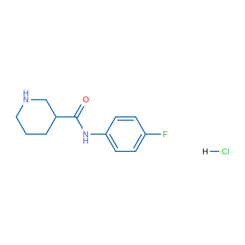 N-(4-Fluorophenyl)piperidine-3-carboxamide hydrochloride 1g