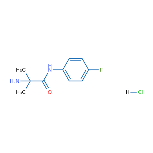 2-Amino-N-(4-fluorophenyl)-2-methylpropanamide hydrochloride 1g