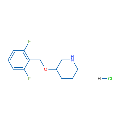 3-((2,6-Difluorobenzyl)oxy)piperidine hydrochloride 5g
