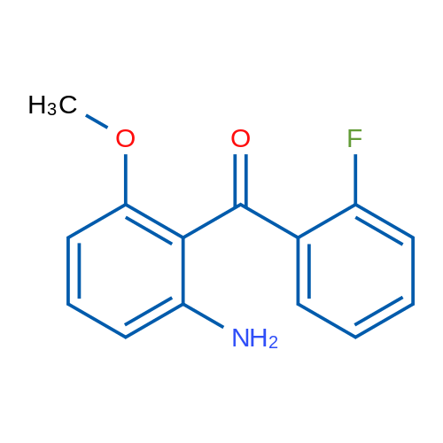 (2-Amino-6-methoxyphenyl)(2-fluorophenyl)methanone 5g