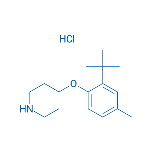 4-(2-(tert-Butyl)-4-methylphenoxy)piperidine hydrochloride 5g
