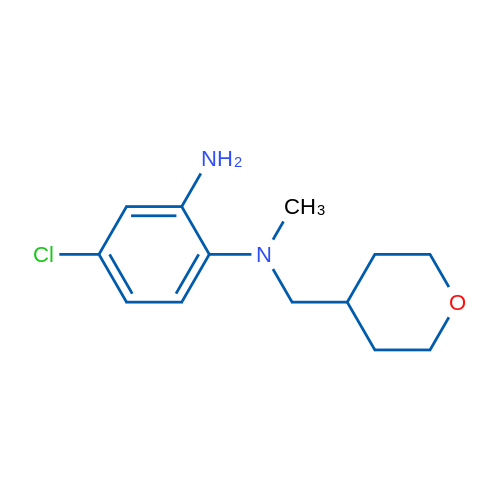 4-Chloro-N1-methyl-N1-((tetrahydro-2H-pyran-4-yl)methyl)benzene-1,2-diamine 1g