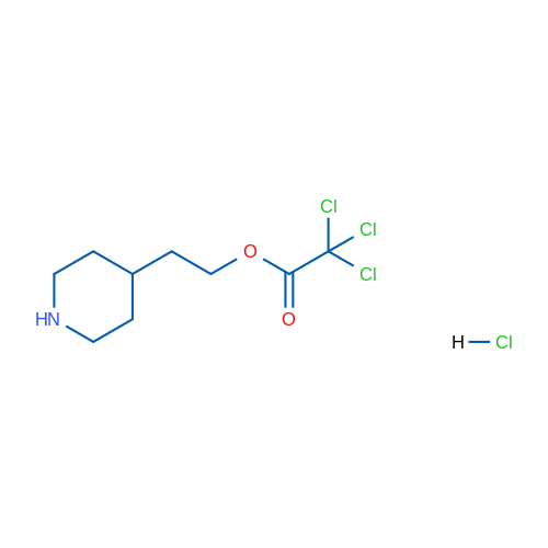 2-(Piperidin-4-yl)ethyl 2,2,2-trichloroacetate hydrochloride 1g
