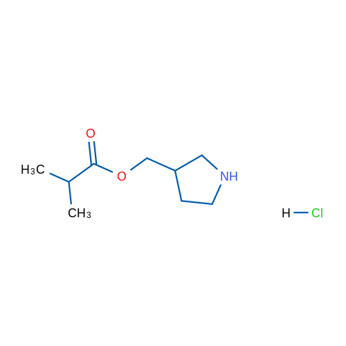 Pyrrolidin-3-ylmethyl isobutyrate hydrochloride 5g