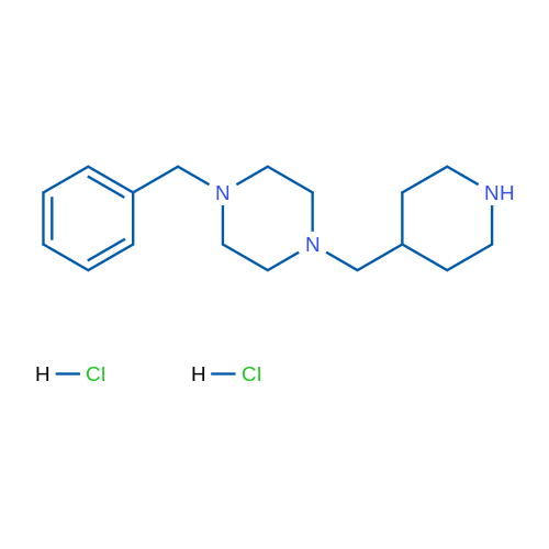 1-Benzyl-4-(piperidin-4-ylmethyl)piperazine dihydrochloride 5g