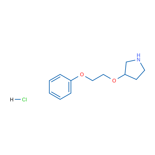 3-(2-Phenoxyethoxy)pyrrolidine hydrochloride 1g