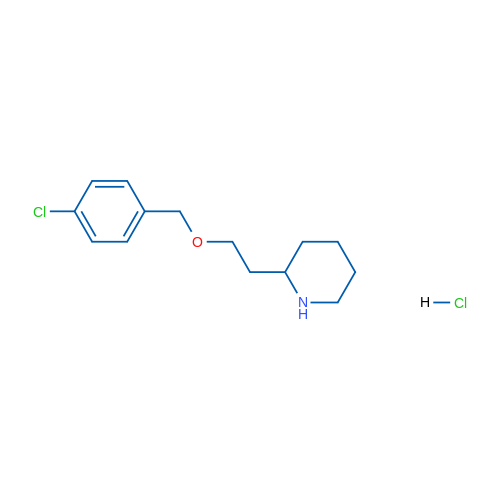 2-(2-((4-Chlorobenzyl)oxy)ethyl)piperidine hydrochloride 5g