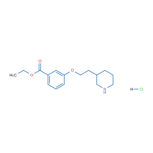Ethyl 3-(2-(piperidin-3-yl)ethoxy)benzoate hydrochloride 5g