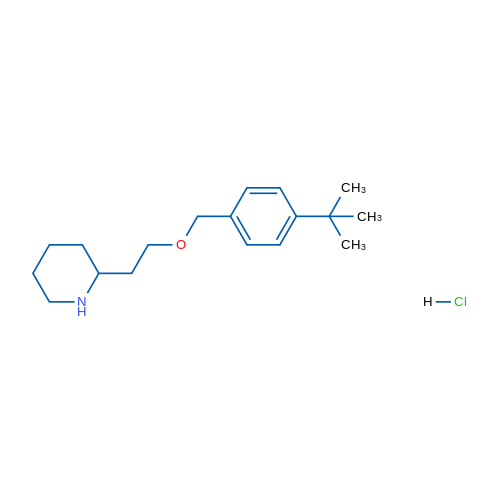 2-(2-((4-(tert-Butyl)benzyl)oxy)ethyl)piperidine hydrochloride 5g