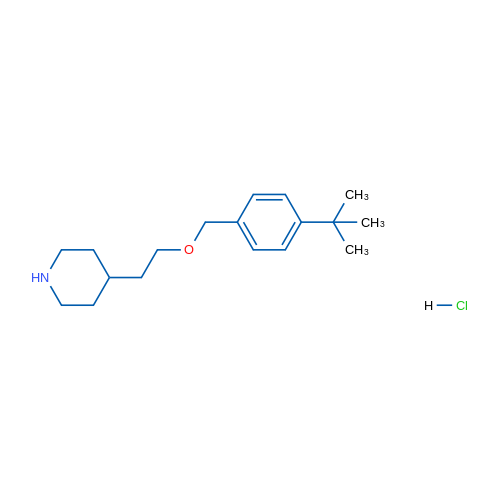 4-(2-((4-(tert-Butyl)benzyl)oxy)ethyl)piperidine hydrochloride 1g