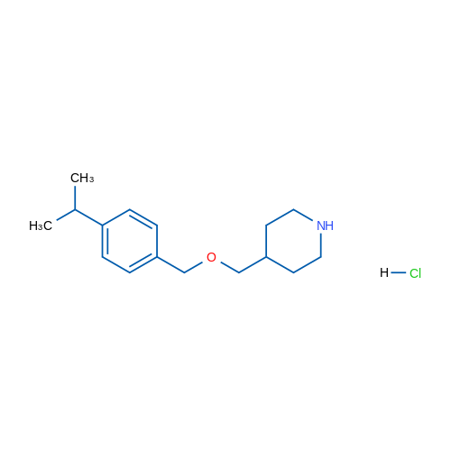 4-(((4-Isopropylbenzyl)oxy)methyl)piperidine hydrochloride 5g