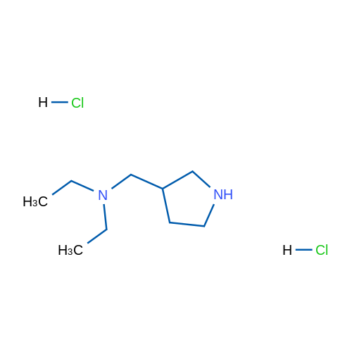 N-Ethyl-N-(pyrrolidin-3-ylmethyl)ethanamine dihydrochloride 5g