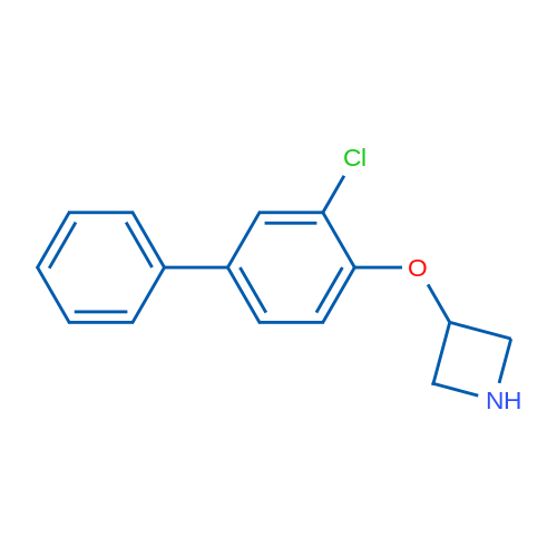 3-((3-Chloro-[1,1'-biphenyl]-4-yl)oxy)azetidine 5g