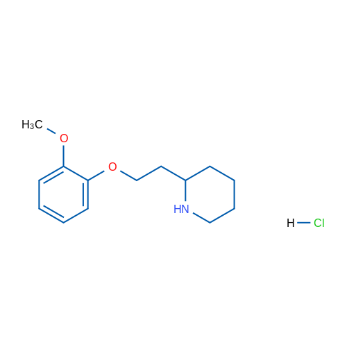 2-(2-(2-Methoxyphenoxy)ethyl)piperidine hydrochloride 1g