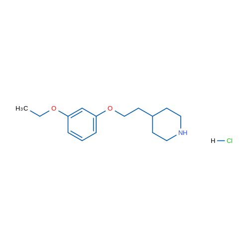 4-(2-(3-Ethoxyphenoxy)ethyl)piperidine hydrochloride 1g