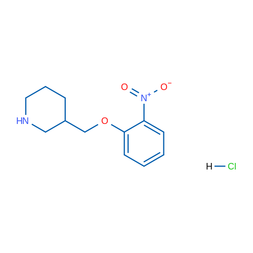 3-((2-Nitrophenoxy)methyl)piperidine hydrochloride 5g