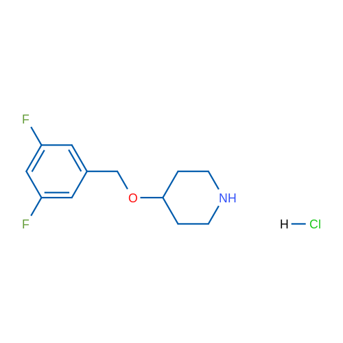 4-((3,5-Difluorobenzyl)oxy)piperidine hydrochloride 5g