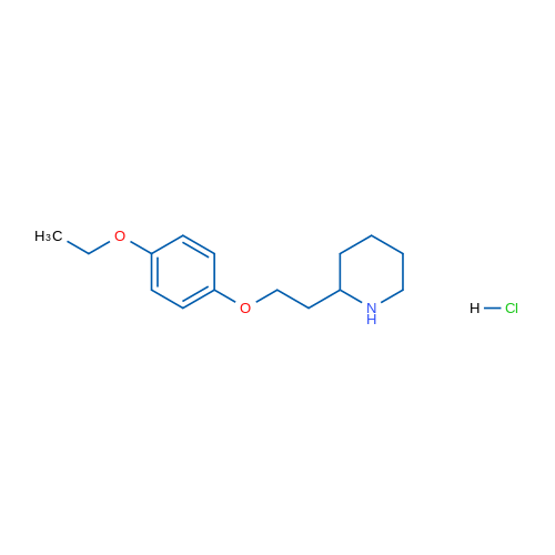 2-(2-(4-Ethoxyphenoxy)ethyl)piperidine hydrochloride 5g
