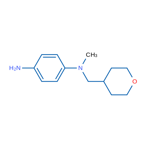 N1-Methyl-N1-((tetrahydro-2H-pyran-4-yl)methyl)benzene-1,4-diamine 5g