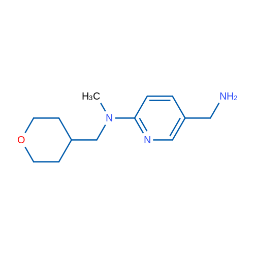 5-(Aminomethyl)-N-methyl-N-((tetrahydro-2H-pyran-4-yl)methyl)pyridin-2-amine 5g