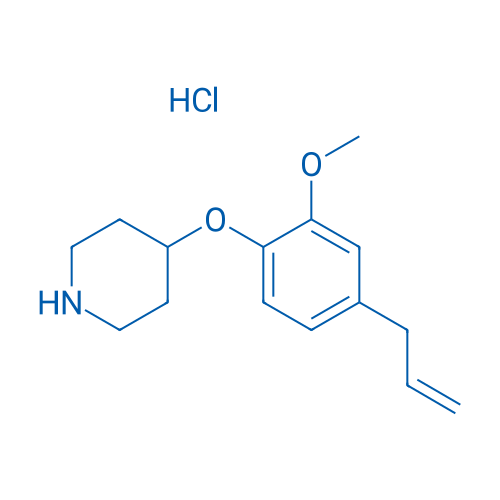4-(4-Allyl-2-methoxyphenoxy)piperidine hydrochloride 5g