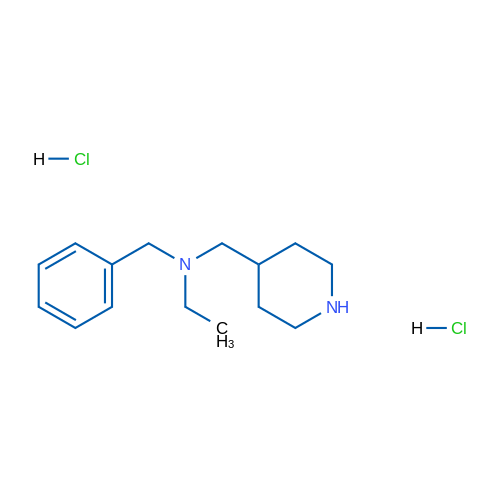 N-Benzyl-N-(piperidin-4-ylmethyl)ethanamine dihydrochloride 5g