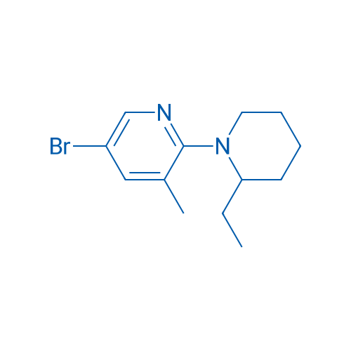 5-Bromo-2-(2-ethylpiperidin-1-yl)-3-methylpyridine 1g