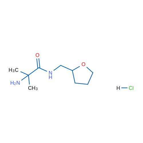 2-Amino-2-methyl-N-((tetrahydrofuran-2-yl)methyl)propanamide hydrochloride 5g