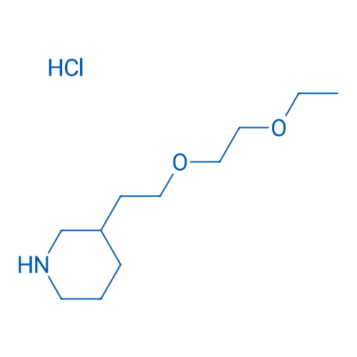 3-(2-(2-Ethoxyethoxy)ethyl)piperidine hydrochloride 5g
