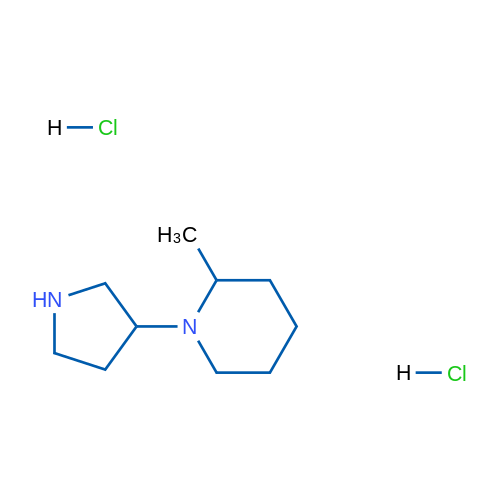2-Methyl-1-(pyrrolidin-3-yl)piperidine dihydrochloride 1g