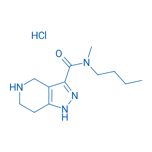 N-Butyl-N-methyl-4,5,6,7-tetrahydro-1H-pyrazolo[4,3-c]pyridine-3-carboxamide hydrochloride 5g