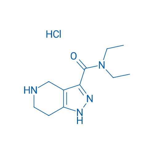 N,N-Diethyl-4,5,6,7-tetrahydro-1H-pyrazolo[4,3-c]pyridine-3-carboxamide hydrochloride 1g