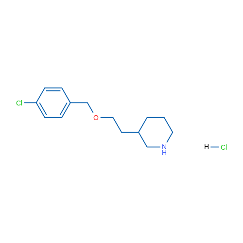 3-(2-((4-Chlorobenzyl)oxy)ethyl)piperidine hydrochloride 5g