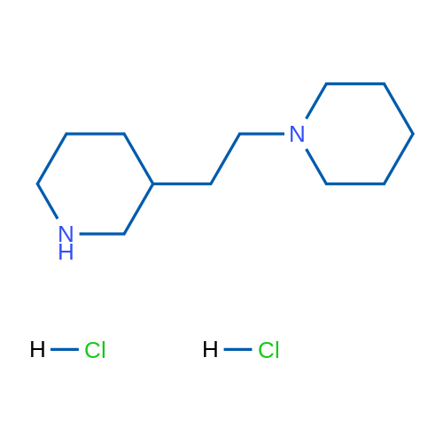 1-(2-(Piperidin-3-yl)ethyl)piperidine dihydrochloride 5g
