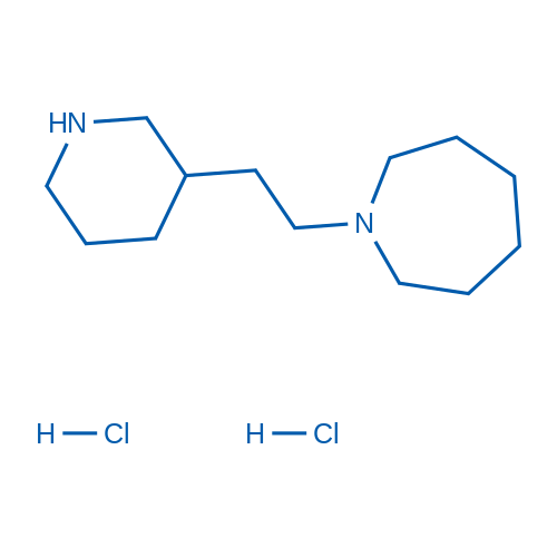 1-(2-(Piperidin-3-yl)ethyl)azepane dihydrochloride 5g