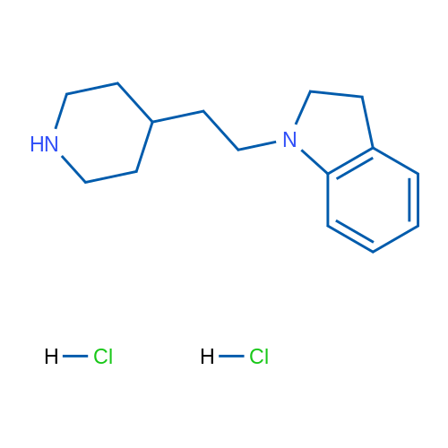 1-(2-(Piperidin-4-yl)ethyl)indoline dihydrochloride 1g