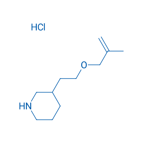 3-(2-((2-Methylallyl)oxy)ethyl)piperidine hydrochloride 1g
