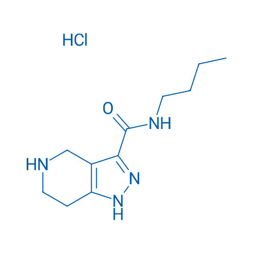 N-Butyl-4,5,6,7-tetrahydro-1H-pyrazolo[4,3-c]pyridine-3-carboxamide hydrochloride 5g
