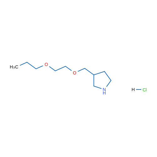 3-((2-Propoxyethoxy)methyl)pyrrolidine hydrochloride 5g