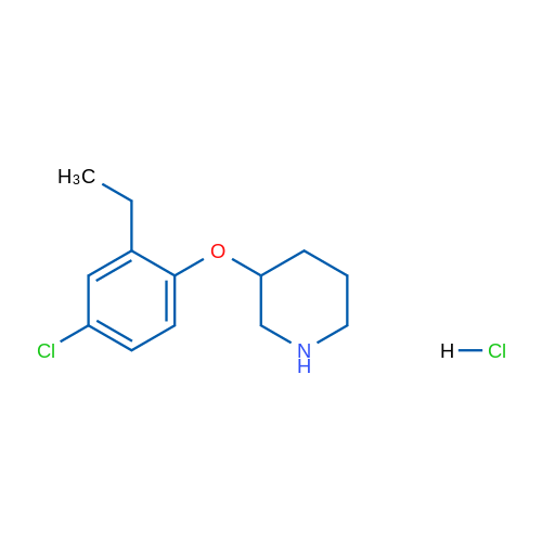 3-(4-Chloro-2-ethylphenoxy)piperidine hydrochloride 1g
