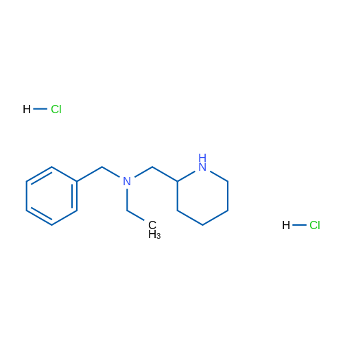 N-Benzyl-N-(piperidin-2-ylmethyl)ethanamine dihydrochloride 5g