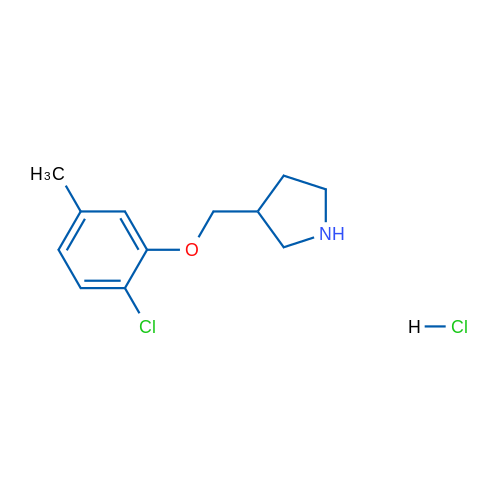 3-((2-Chloro-5-methylphenoxy)methyl)pyrrolidine hydrochloride 1g