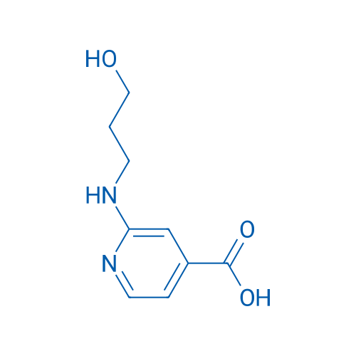 2-((3-Hydroxypropyl)amino)isonicotinic acid 5g