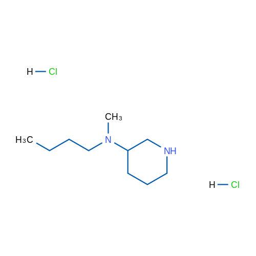N-Butyl-N-methylpiperidin-3-amine dihydrochloride 5g
